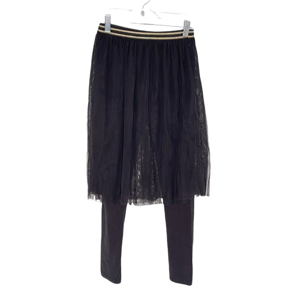 Gymboree Tulle Skirt Over Leggings One Piece Large 10/12